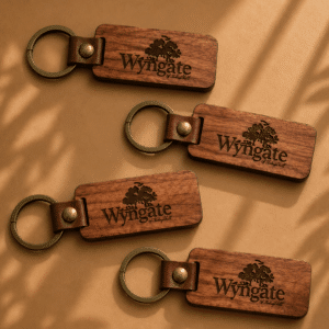 Custom Wooden Keychains