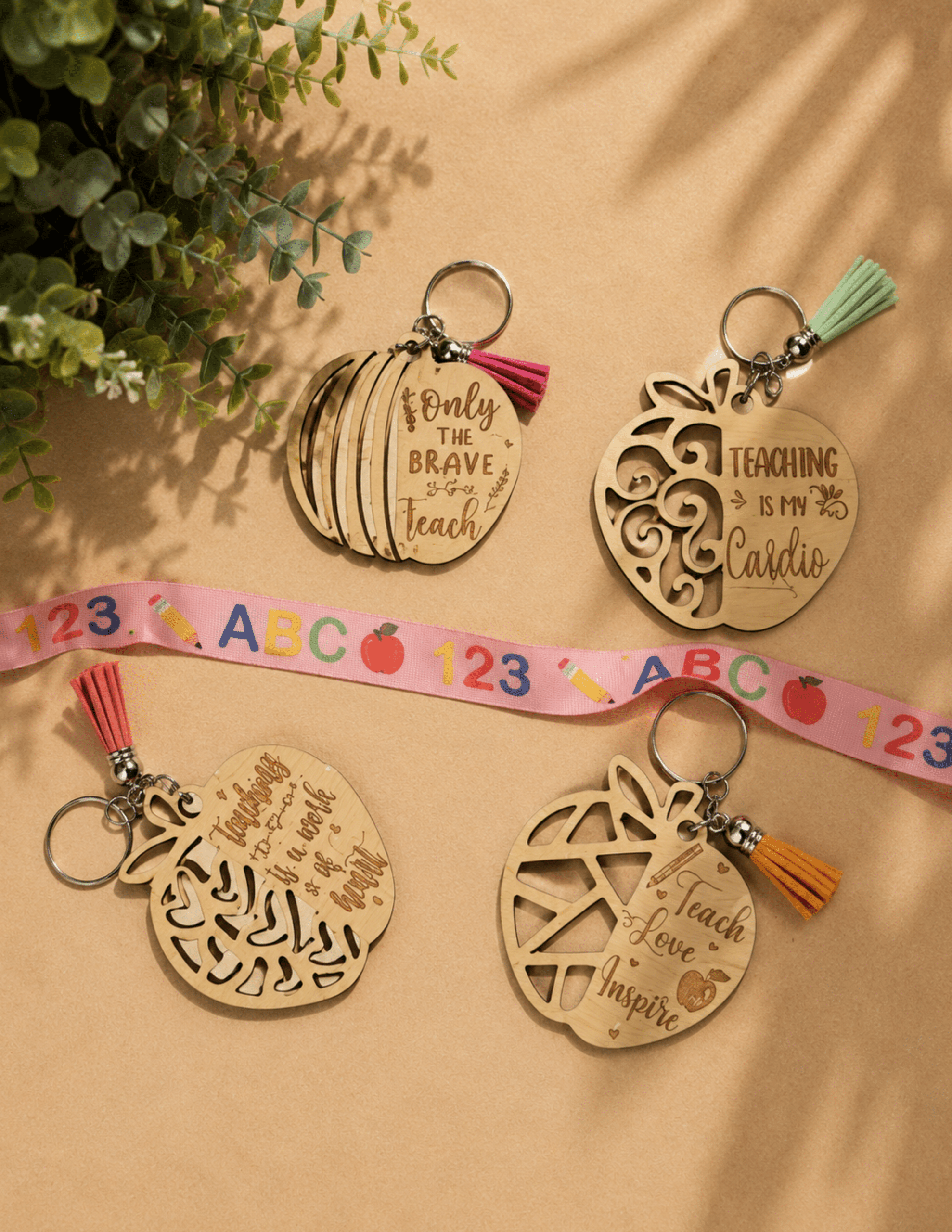 Teacher Keychains - Teachers Collection